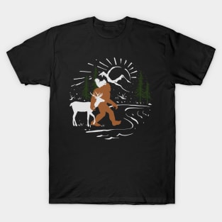 Bigfoot Animals T-Shirt